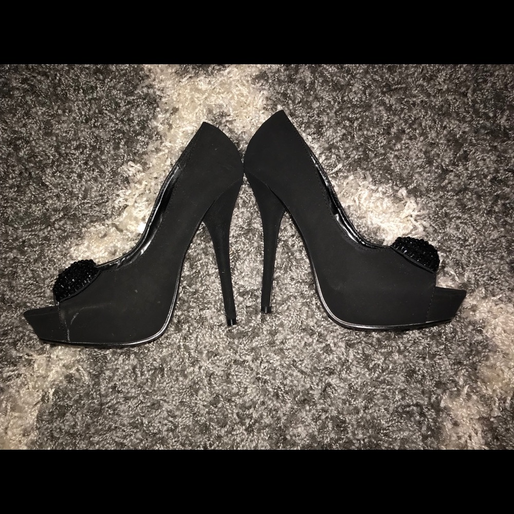 Black heels
